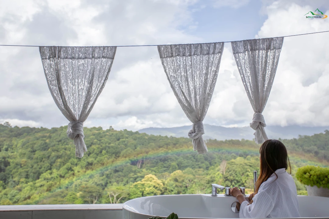 XPAXTravel-Rai Muen Larn view-Chiangmai-Homestay-ที่พัก-โฮมสเตย์-เชียงใหม่-อาหารเช้า-หมูกระทะ-วิวสวย-อ่างอาบน้ำ-วิวภูเขา-ทะเลหมอก