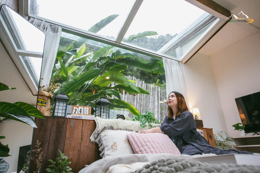 XPAX Travel Phupetra Chiang Mai – a cozy hilltop stay near Mon Jam with panoramic mountain views and peaceful natural surroundings. The highlight is its unique natural rock formation, a beautiful landmark right in front of the resort. Rooms are designed in a cute, minimalist Wabi-Sabi style, complete with full amenities. Guests can stargaze and enjoy mountain views right from their beds. The Farm Suk House offers a charming two-story stay with a lovely living room and a warm upstairs bedroom. There’s also a tent area for campers who love sleeping under the stars. Around the property, you’ll find lush vegetable gardens and colorful flower fields – perfect for photos and walks. In the evening, enjoy Thai BBQ on the balcony net while watching the sunset over the hills. Breakfast is served in-room, beautifully presented, and guests are welcomed with an afternoon tea set upon check-in. Phupetra offers a calm, romantic, storybook-like atmosphere, perfect for couples, families, and friends who want to relax in nature. Book your stay with XPAX Travel this winter to experience happiness, comfort, and breathtaking views all in one place.ที่พักภูเปตรา เชียงใหม่ อยู่บนเนินเขาใกล้ม่อนแจ่ม วิวภูเขาสวยแบบไม่มีอะไรมาบัง เห็นธรรมชาติรอบด้าน จุดเด่นคือหินธรรมชาติหน้าที่พักสวยโดดเด่นไม่เหมือนใคร ห้องพักตกแต่งสไตล์มินิมอลวาบิซาบิ นอนได้ชมวิวและดูดาวจากเตียง ภายในมีสิ่งอำนวยความสะดวกครบครัน มีทั้งบ้านฟาร์มสุขสองชั้นสุดน่ารักพร้อมห้องนั่งเล่นและห้องนอนวิวเขา และโซนกางเต็นท์สำหรับคนนอนชมดาว รอบที่พักมีสวนผักและสวนดอกไม้ให้เดินเล่นถ่ายรูปได้ทั้งวัน ตอนเย็นสามารถนั่งกินหมูกระทะบนระเบียงตาข่ายพร้อมวิวภูเขา อาหารเช้าเสิร์ฟถึงห้องหน้าตาน่าทานมาก พร้อมเซตอาฟเตอร์นูนทีต้อนรับตอนเช็คอิน บรรยากาศอบอุ่น เงียบสงบ ฟีลเหมือนอยู่บ้านในนิยาย เหมาะกับคู่รัก ครอบครัว และเพื่อนที่อยากพักผ่อนท่ามกลางธรรมชาติ หน้าหนาวนี้แนะนำจองที่พักภูเปตรากับ XPAX Travel เพื่อสัมผัสวิวสวย ความสุข และความสบายครบในที่เดียว